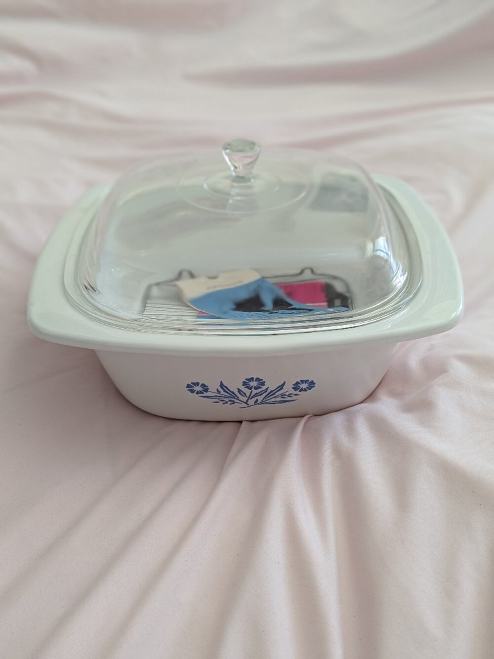 Corning Ware Blue Cornflower 4 Qt Dutch Oven Size 4 Qt